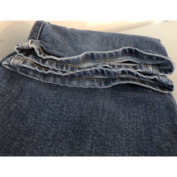 Levi's 541 Jeans Men's Size 42 X 32 Denim Blue Straight Leg High Rise (42x29) - Picture 6 of 16